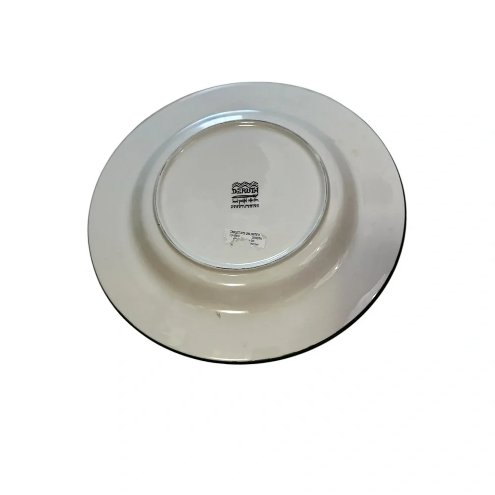 Deruta TableTops Unlimited 12.5” Hand Painted Dinner Chop Plate Italian Style